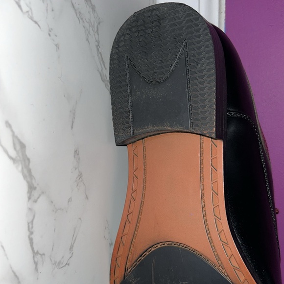 MENS Antonio Cerrelli Red and Black Formal Shoes - Picture 14 of 14